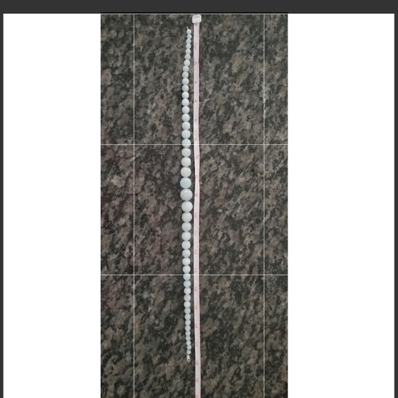 Aquamarine Necklace  (real stones). - Picture 4 of 4